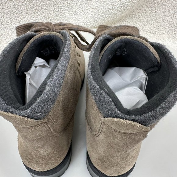 Mocha Brown Mushroom Suede Faralyn Alpha Women’s size 7.5 CLARKS Leather Boots - Picture 7 of 15